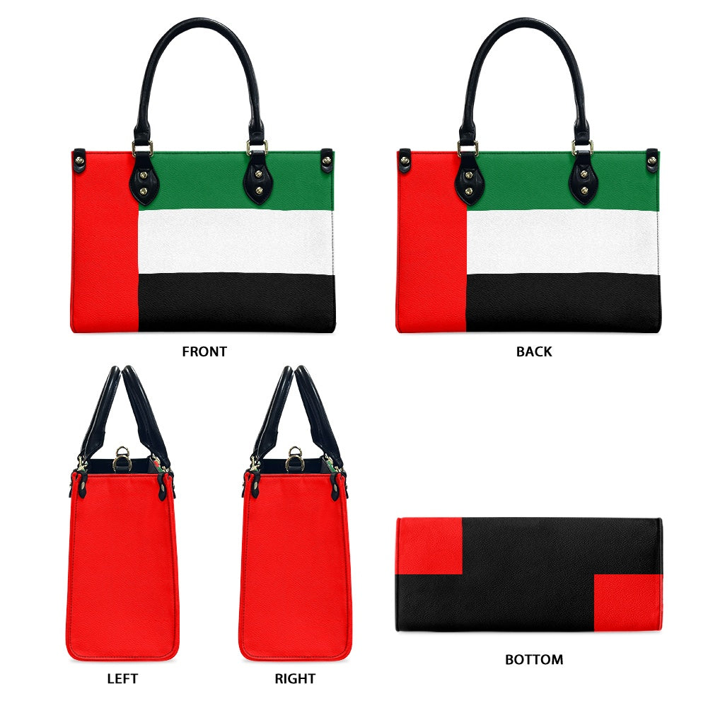 United Arab Emerates Ladies PU handbag - Luv My Flag