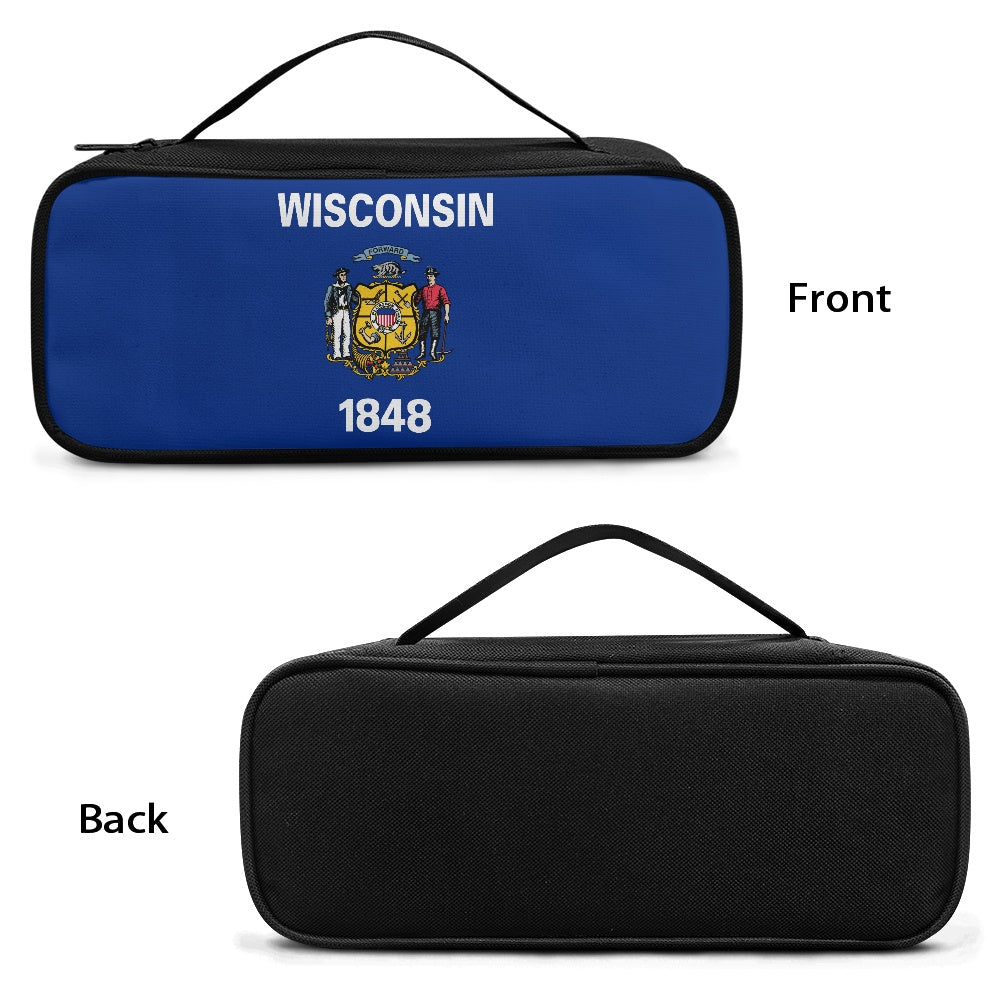 Wisconsin Flag Inspired Stethoscope Storage Bag