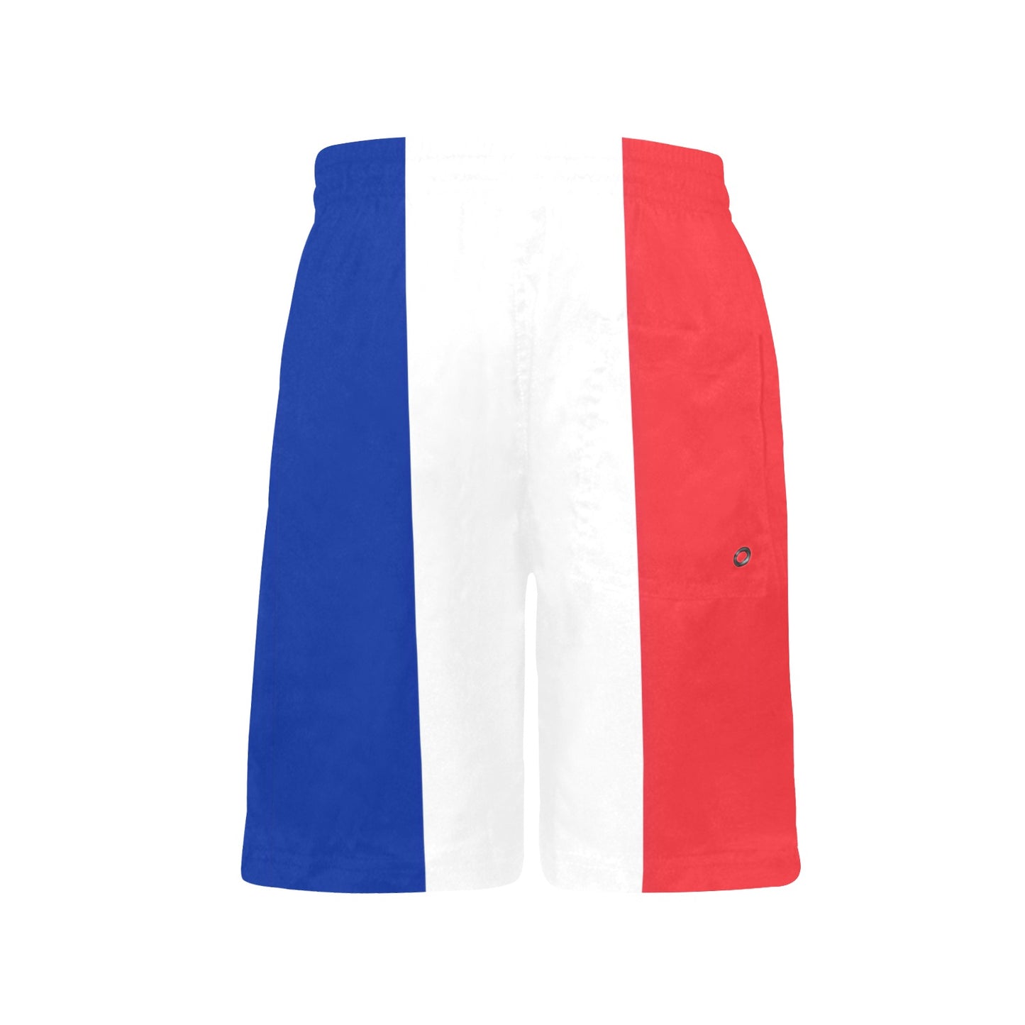 France Flag Inspired Boys Beach Shorts