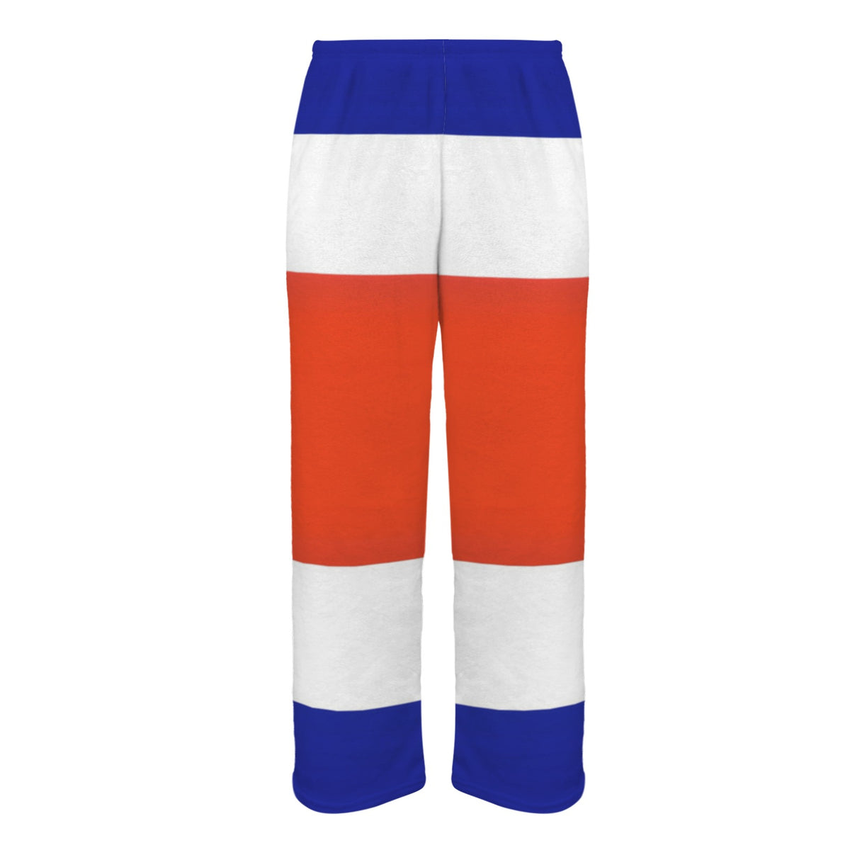 Costa Rica Flag Inspired Men's Flannel Pajama Trousers Printed in the USA