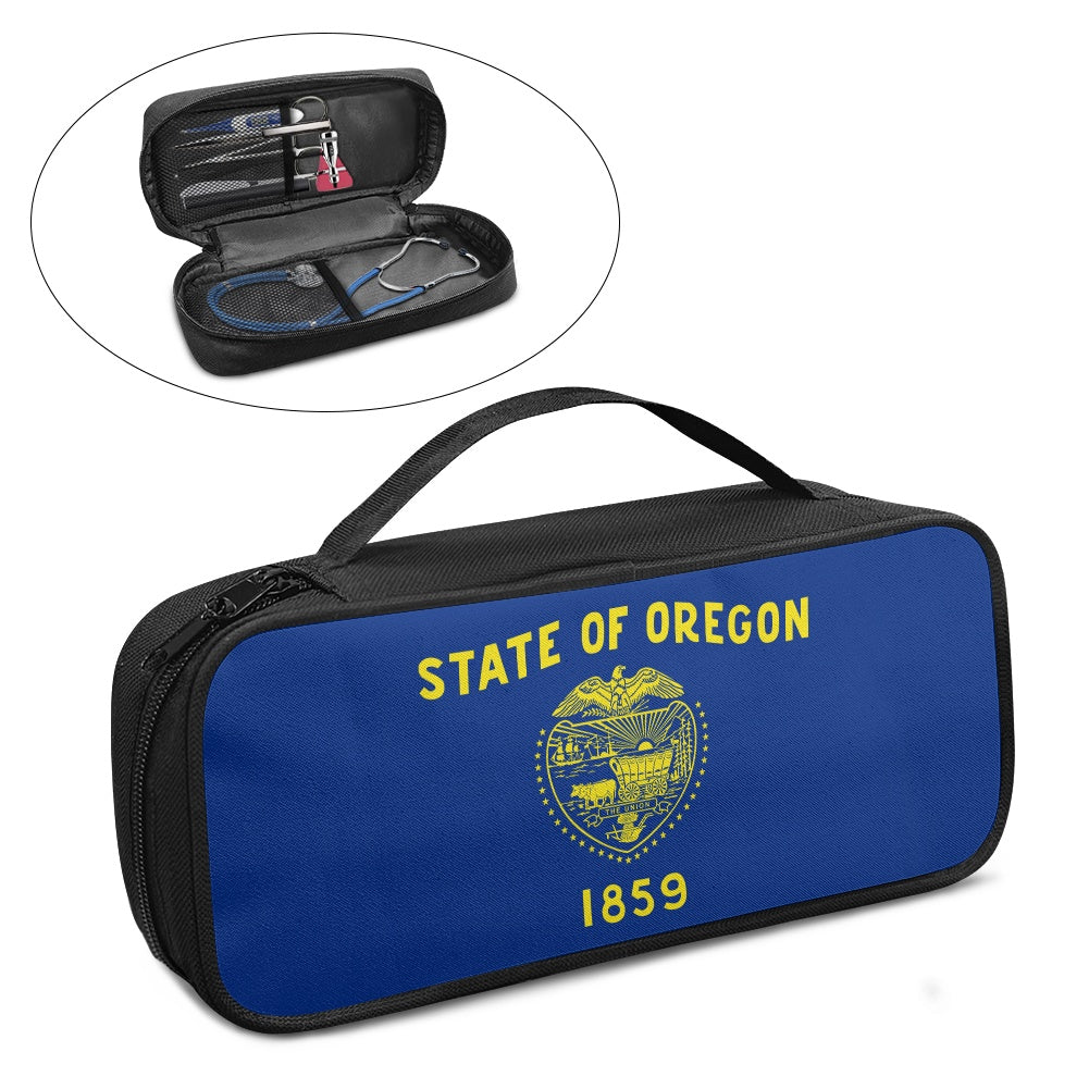 Oregon Flag Inspired Stethoscope Storage Bag