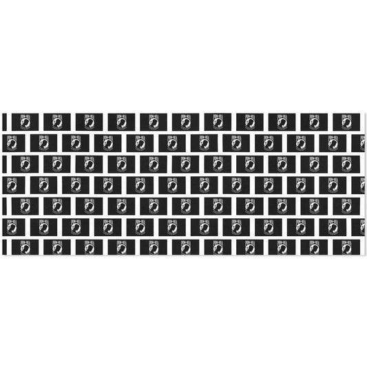 POW/MIA Flag Inspired Custom Gift Wrapping Paper 58"x 22.5" (4 Rolls)