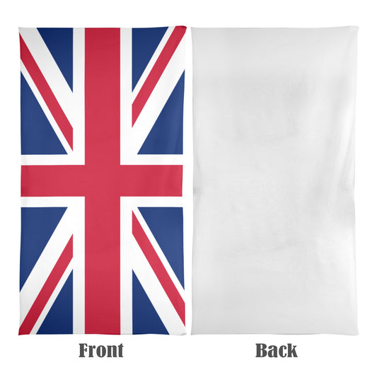UK/Great Britain Flag Beach Towel 31"x71" (Made in USA)