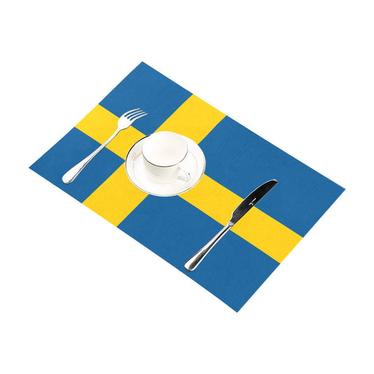 Sweden Flag Placemats 12" x 18" (Set of 6)