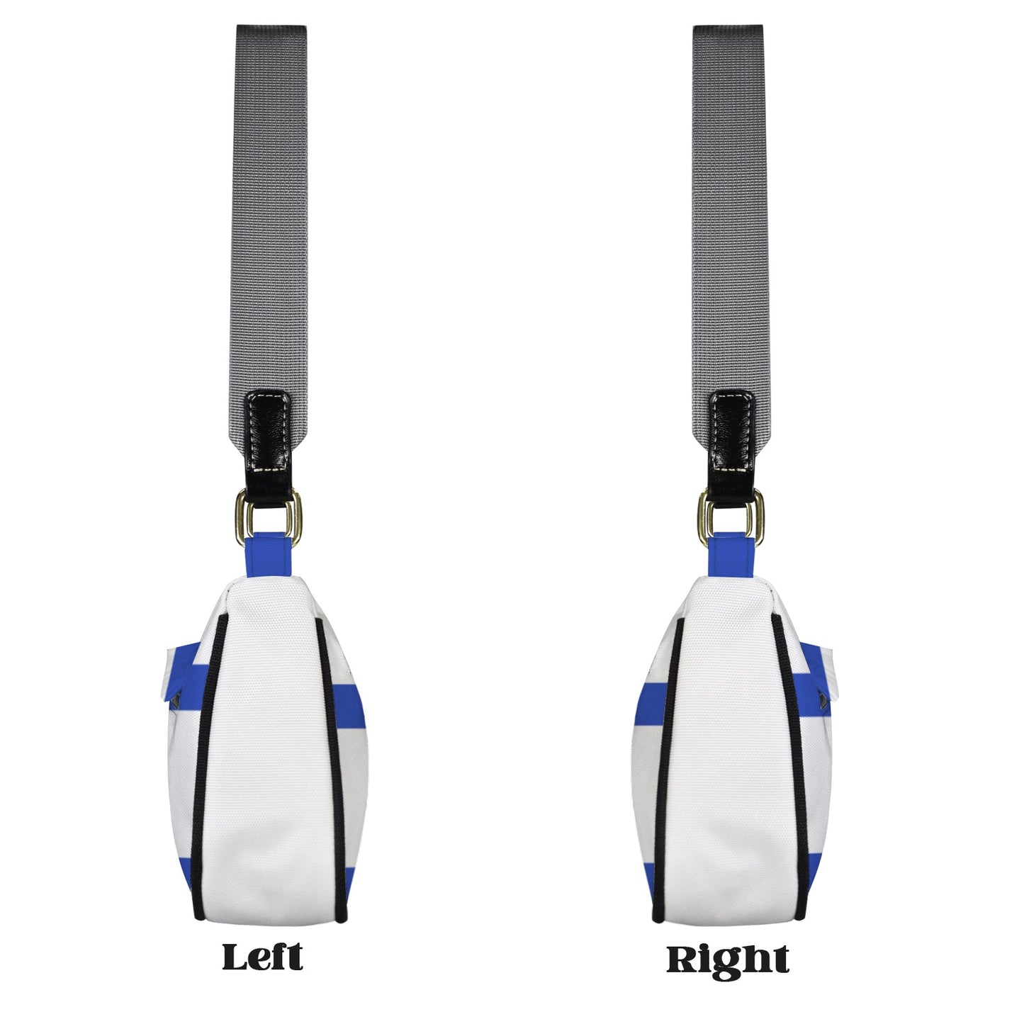 Israel Flag Inspired Women's Shoulder Bag