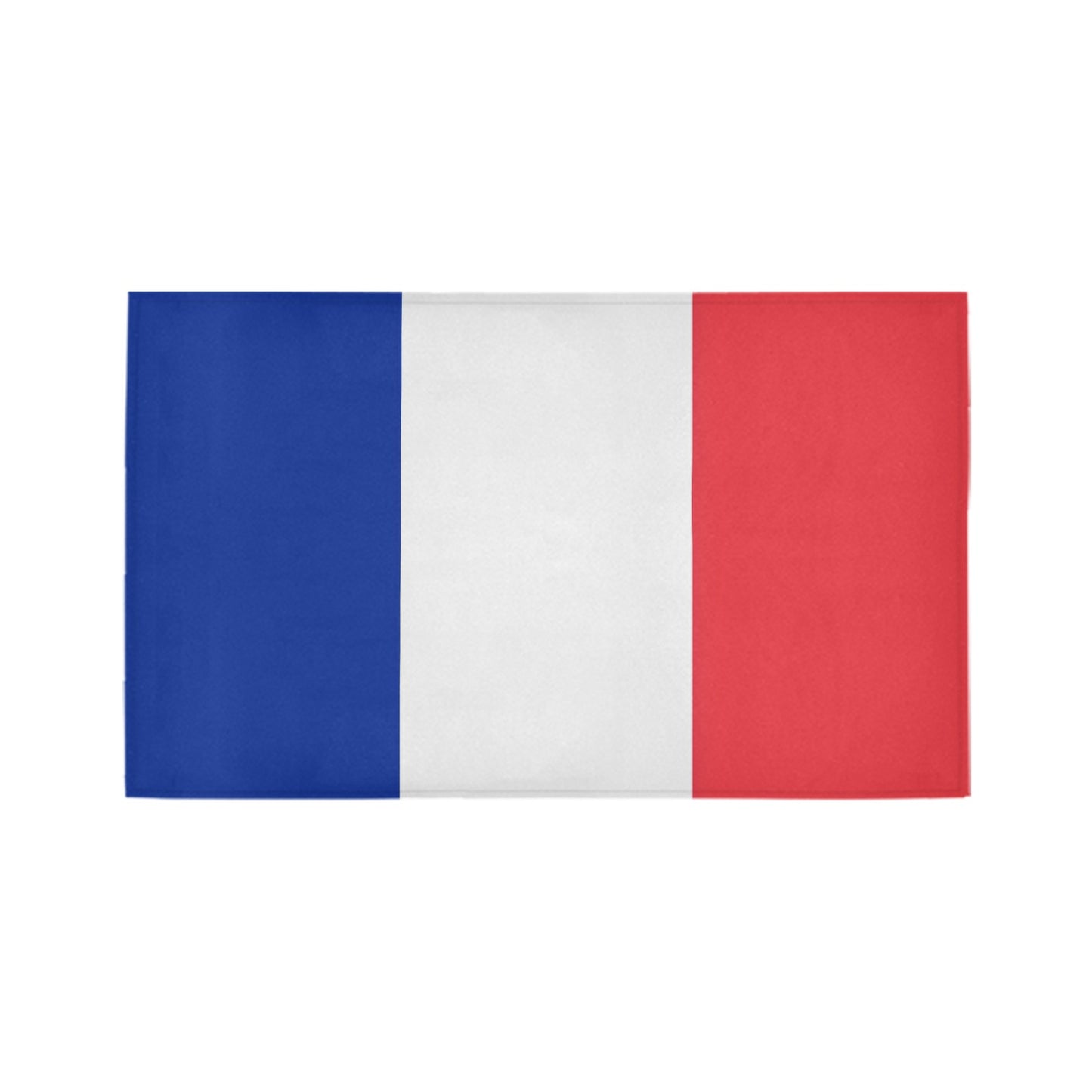 France Flag Inspired Doormat 30" x 18" (Sponge Material)