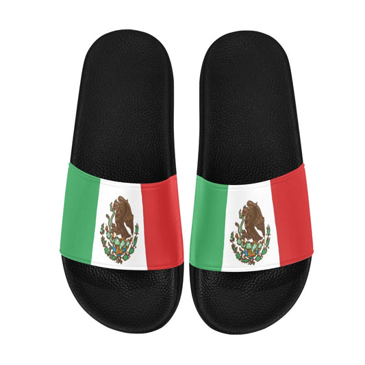 Mexico Flag Men's Slide Sandals