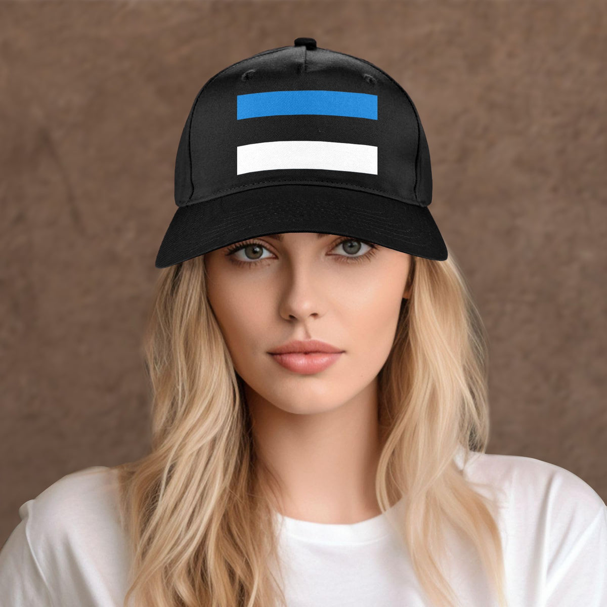 Estonia Flag Inspired Baseball Cap | Printed in the  USA