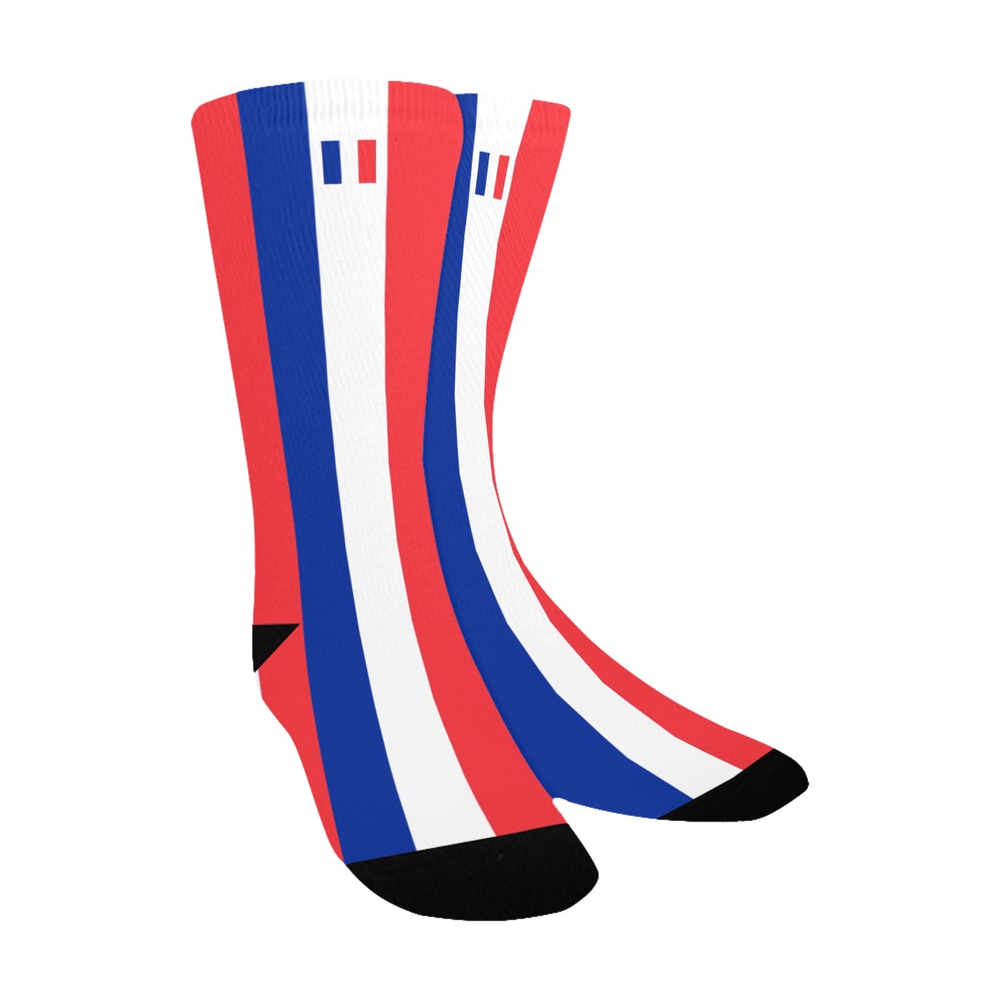 France Flag Inspired Kid's Socks (Made in the USA)