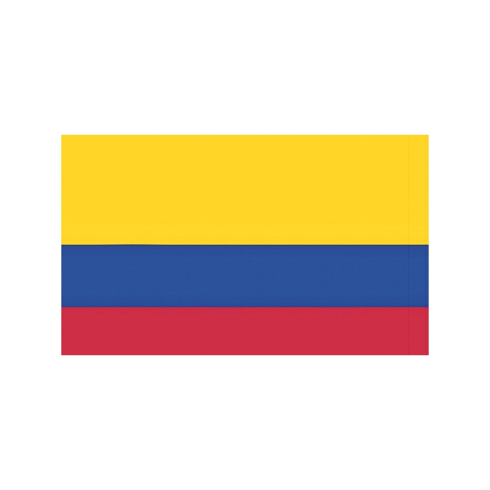 Luv My Flag Colombia flag with yellow, blue, red stripes.