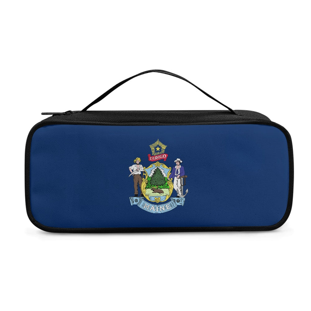 Maine Flag Inspired Stethoscope Storage Bag