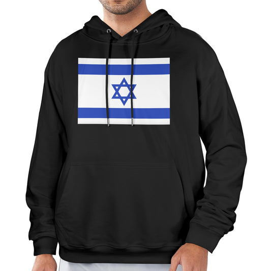 Israel Flag Inspired Men's Hoodie (Made in the USA)