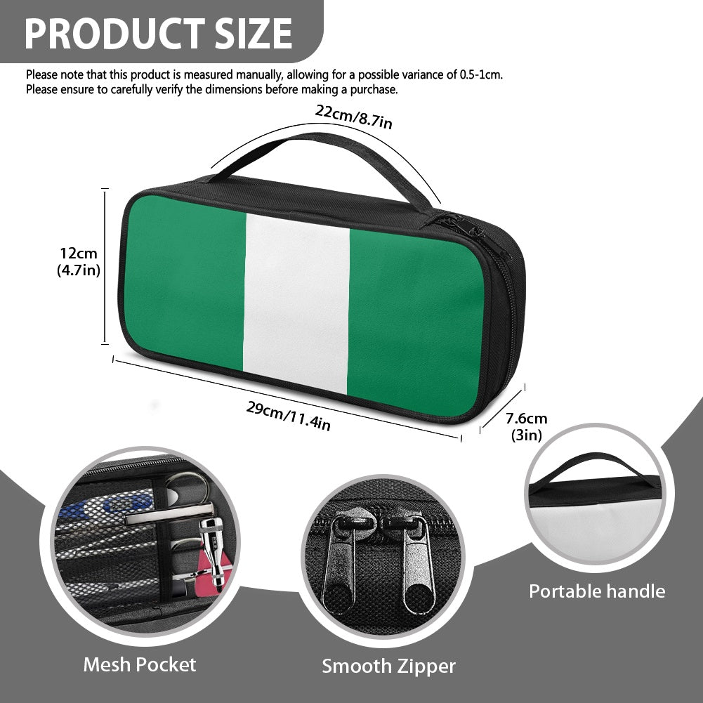 Nigeria Flag Inspired Stethoscope Storage Bag
