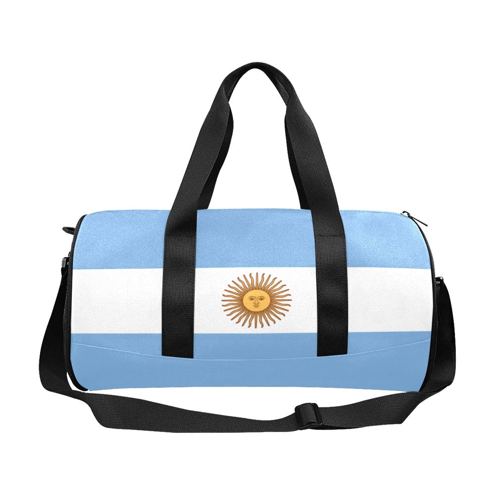 Argentina Flag Inspired Travel Duffel Bag