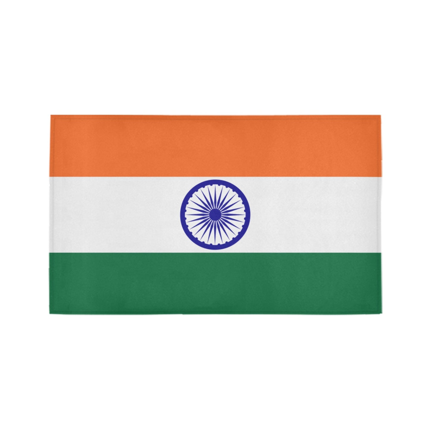 India Flag Inspired Doormat 30" x 18" (Sponge Material)