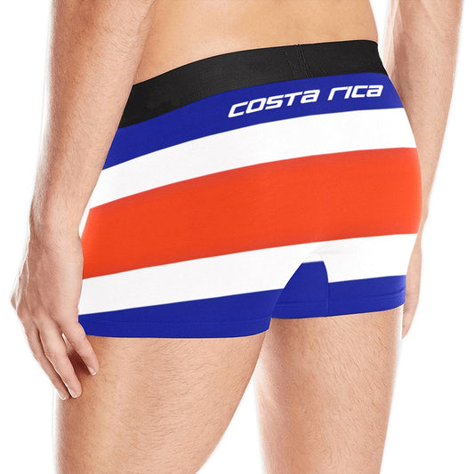 Costa Rica Flag Inspired Mens Boxer Briefs Made in the USA