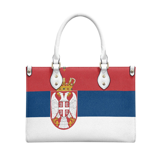 Serbia Ladies PU handbag - Luv My Flag