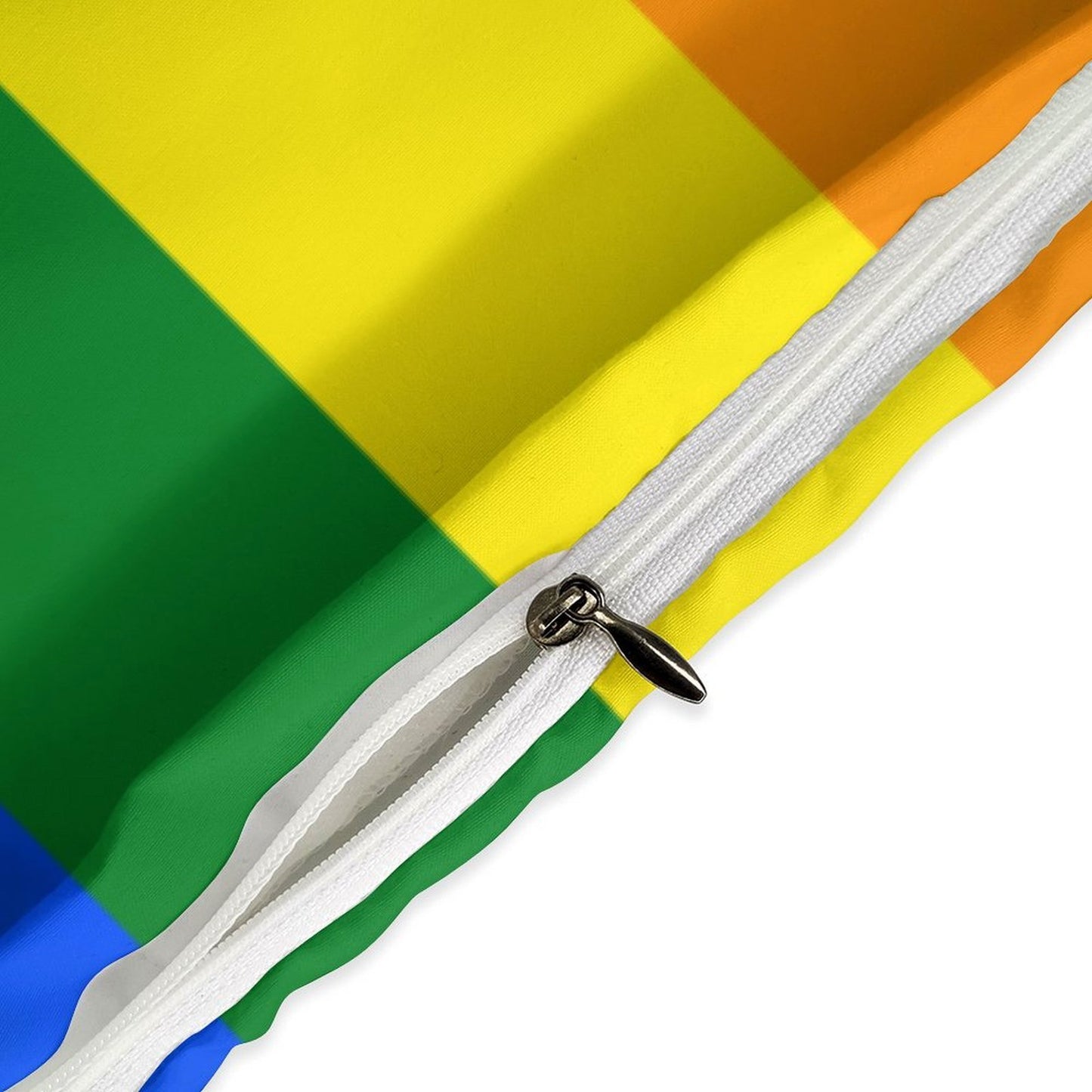 Rainbow Flag Inspired 3-Piece Bedding Set (1 Duvet Cover + 2 Pillow Shams) – 102"×90"