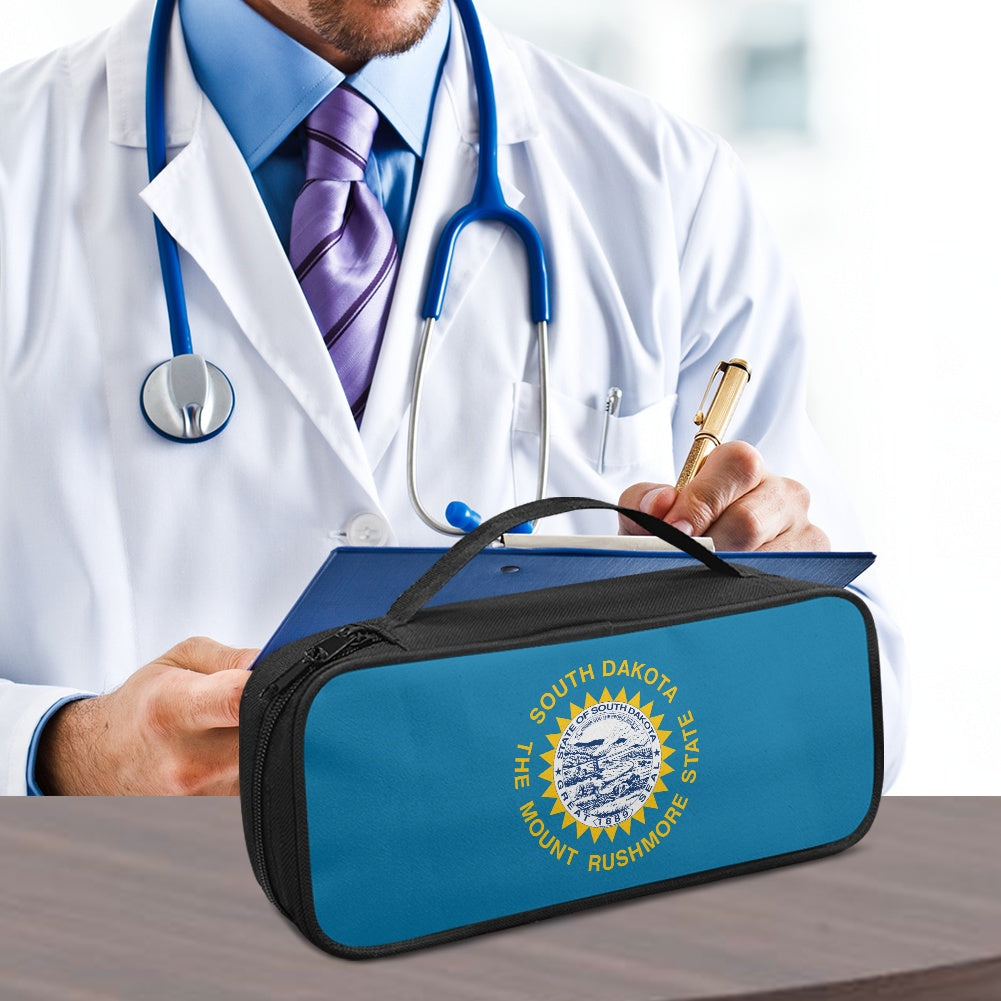 South Dakota Flag Inspired Stethoscope Storage Bag
