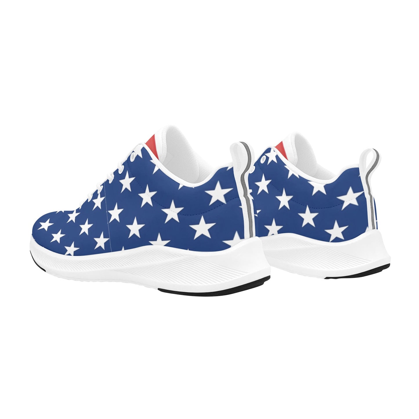 USA/American Flag Inspired Women's Alpha Running Shoes