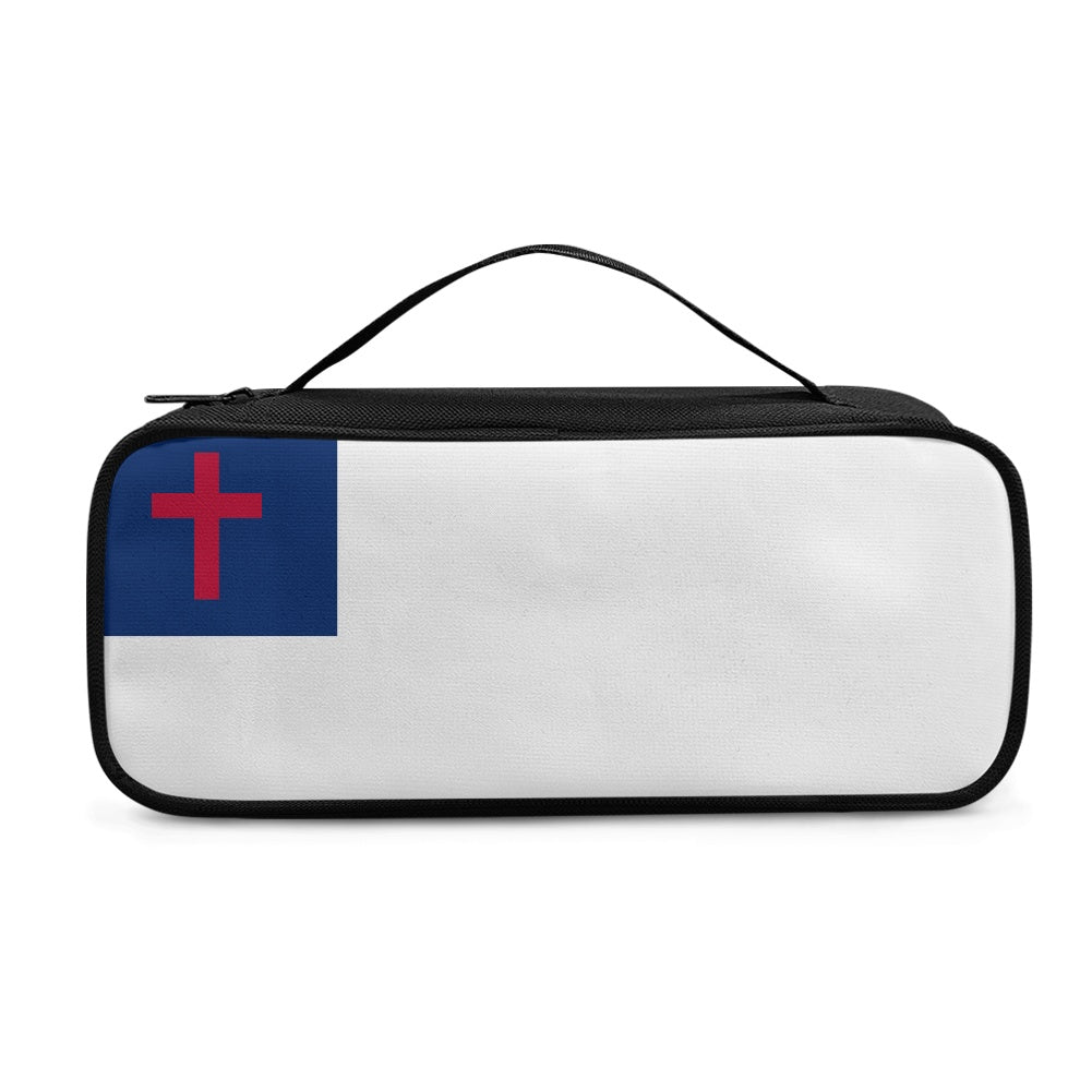 Christian Flag Inspired Stethoscope Storage Bag