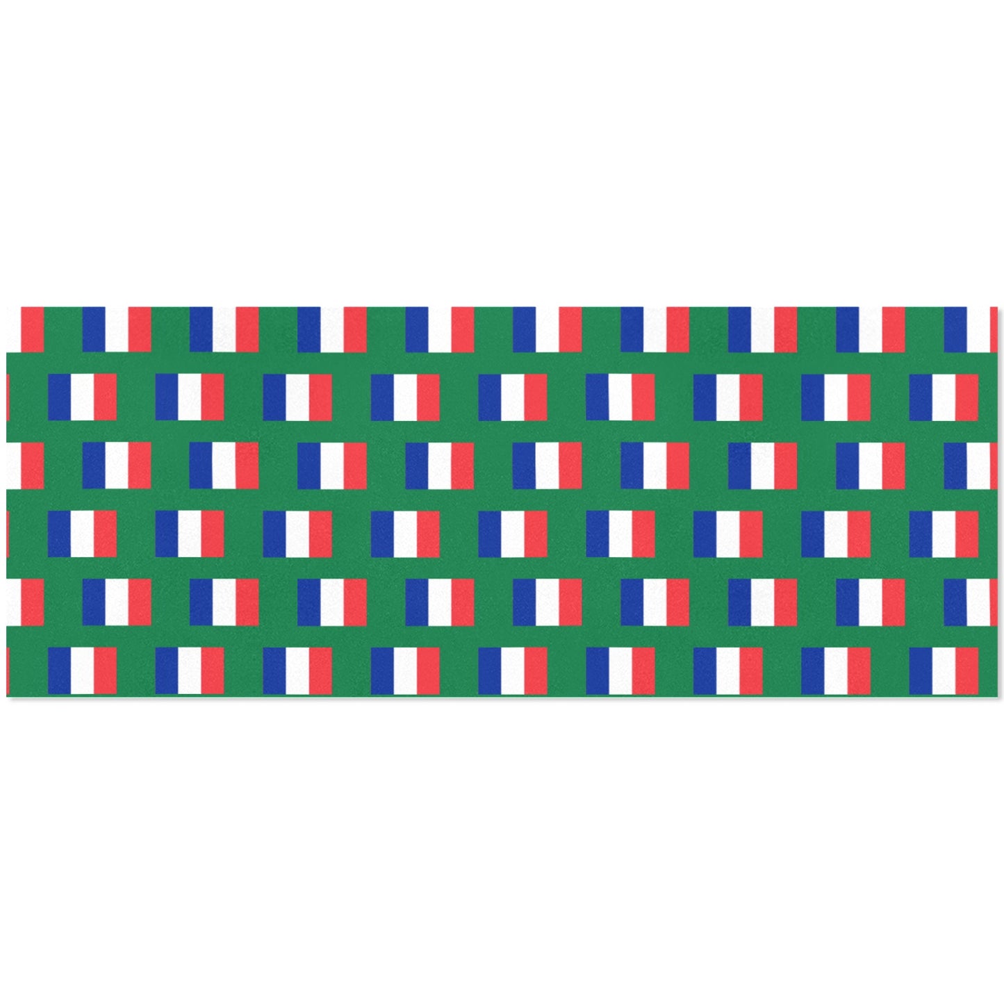 France Flag Inspired Custom Gift Wrapping Paper 58"x 22.5" (4 Rolls)