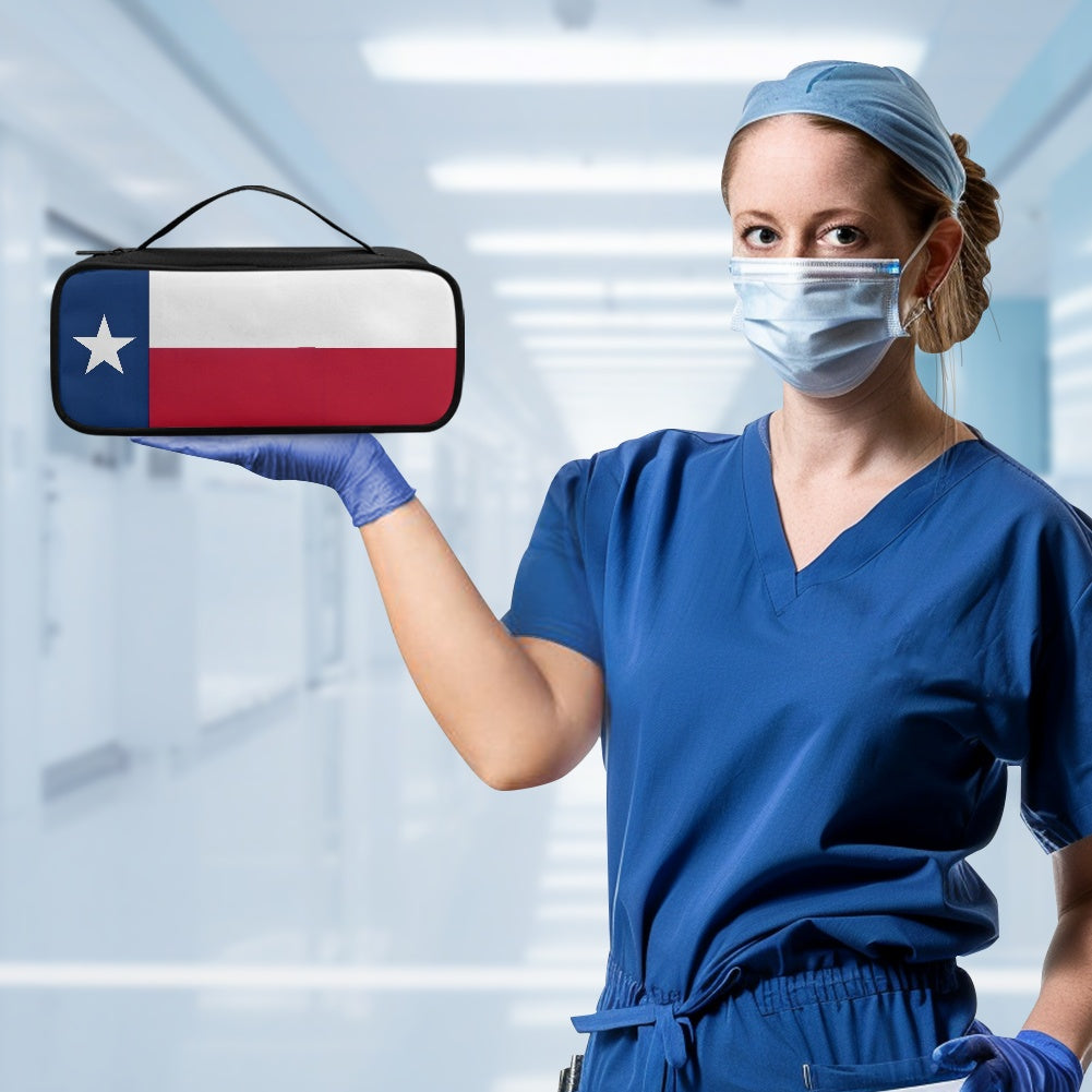 Texas Flag Inspired Stethoscope Storage Bag