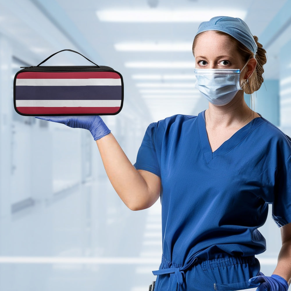 Thailand Flag Inspired Stethoscope Storage Bag