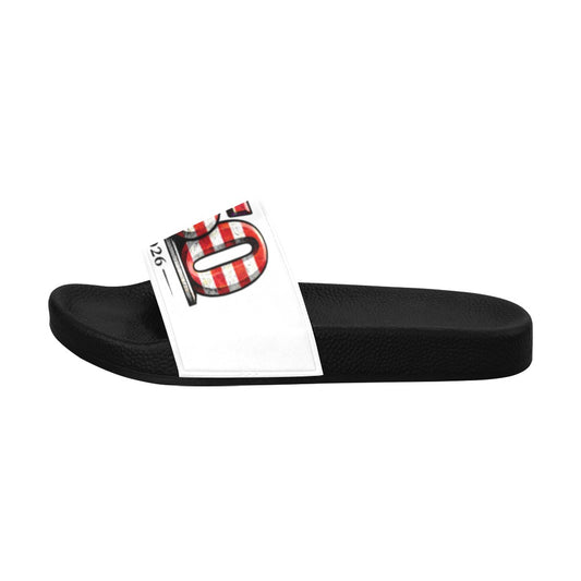 America 250 Year Anniversary USA/American Flag Inspired Women's Slide Sandals