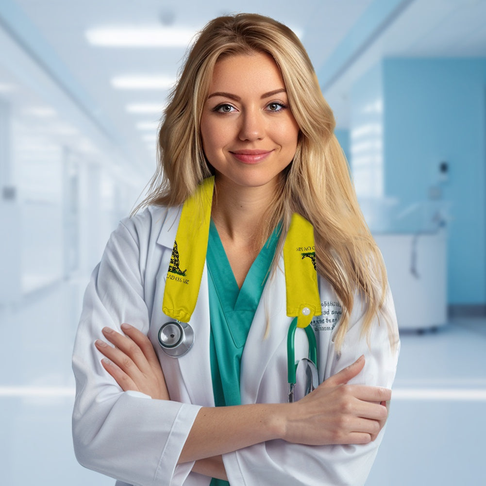Gadsden Flag Inspired Stethoscope Protective Cover