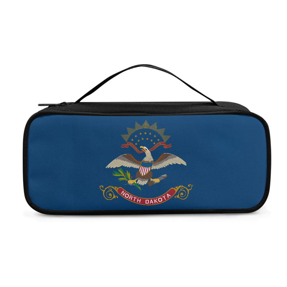North Dakota Flag Inspired Stethoscope Storage Bag