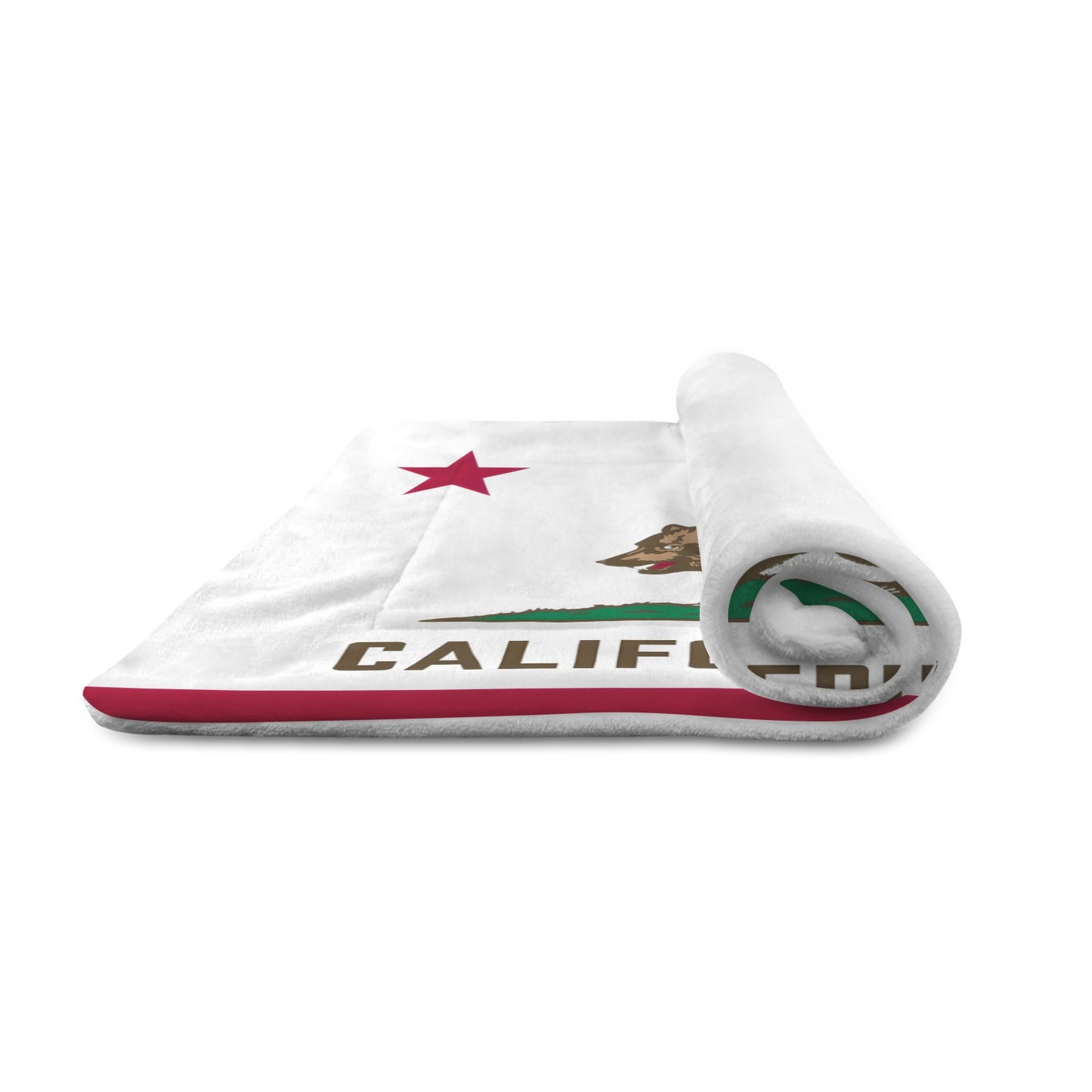 California Flag Inspired Pet Mat 25x18inch (Made in the USA)