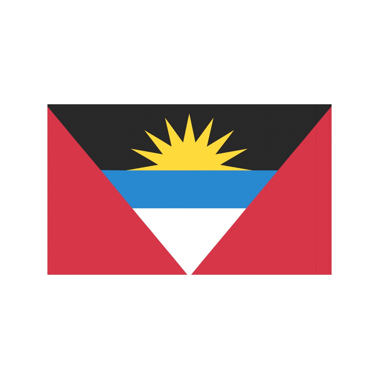Antigua and Barbuda flag design by Luv My Flag.