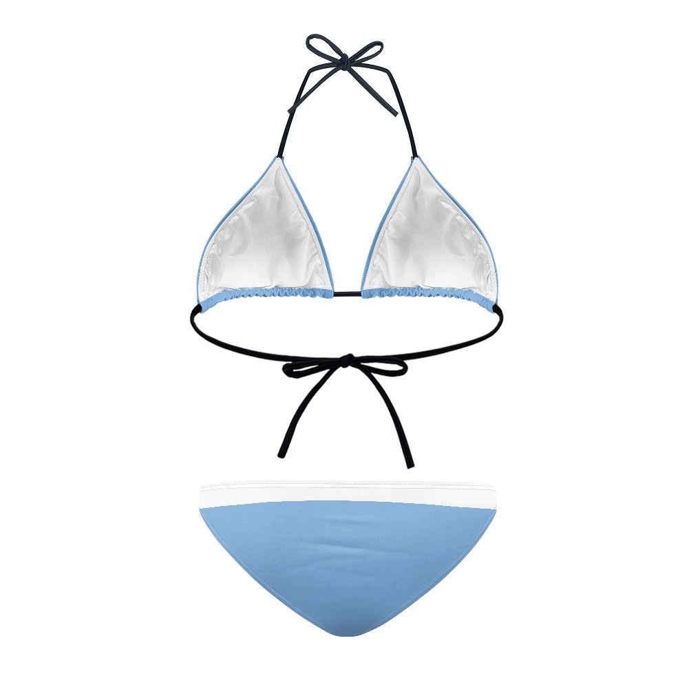 Argentina Flag Inspired Women's Bikini