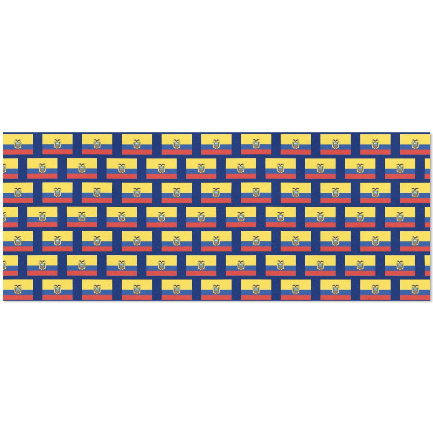 Ecuador Flag Custom Gift Wrapping Paper 58"x 22.5" (4 Rolls)