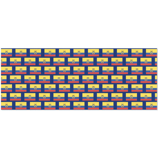 Ecuador Flag Custom Gift Wrapping Paper 58"x 22.5" (4 Rolls)