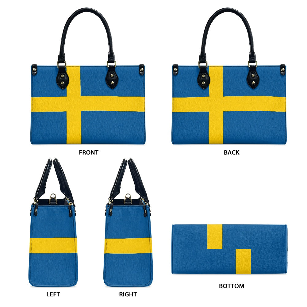 Sweden Ladies PU handbag - Luv My Flag