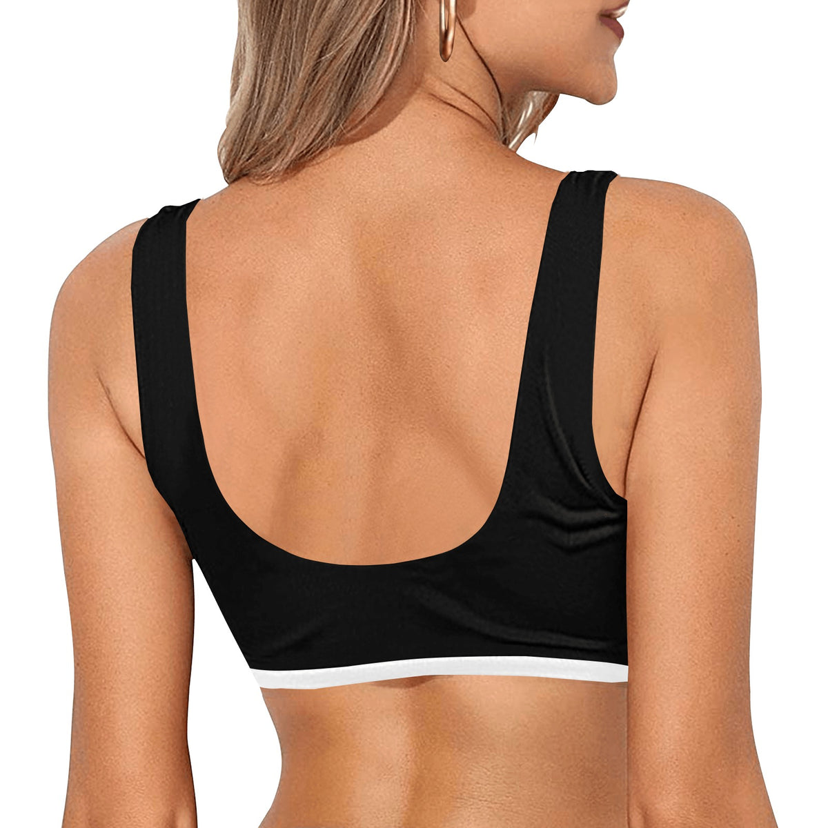 Come and Take It Flag Inspired Sport Bikini Top