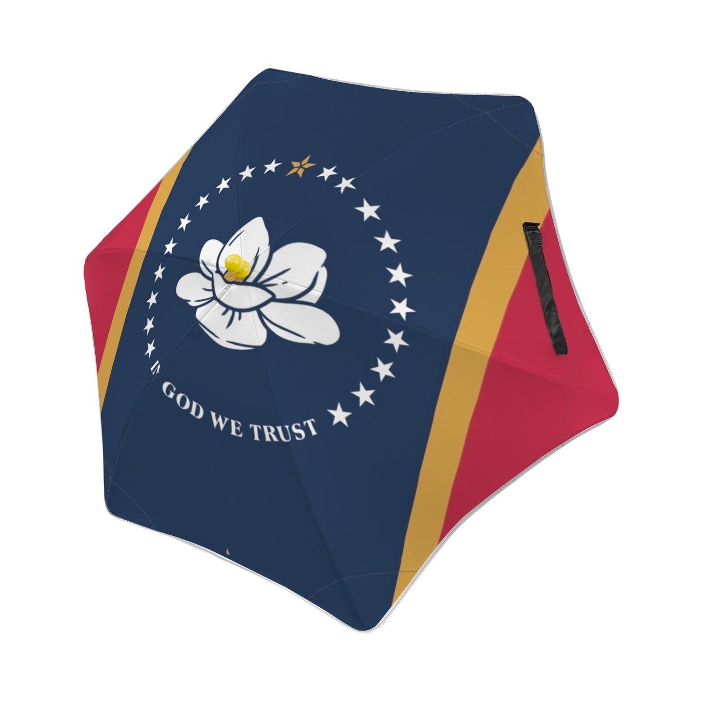 Mississippi Flag Inspired Kids Safe Round Corner Umbrella