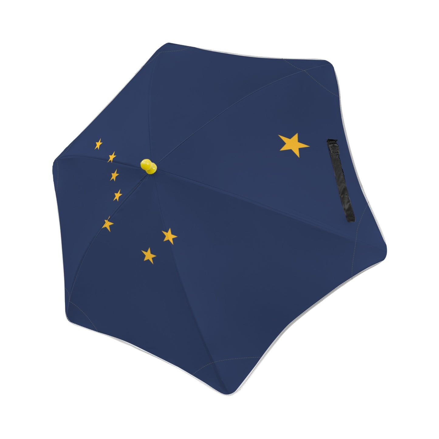 Alaska Flag Inspired Kids Safe Round Corner Umbrella