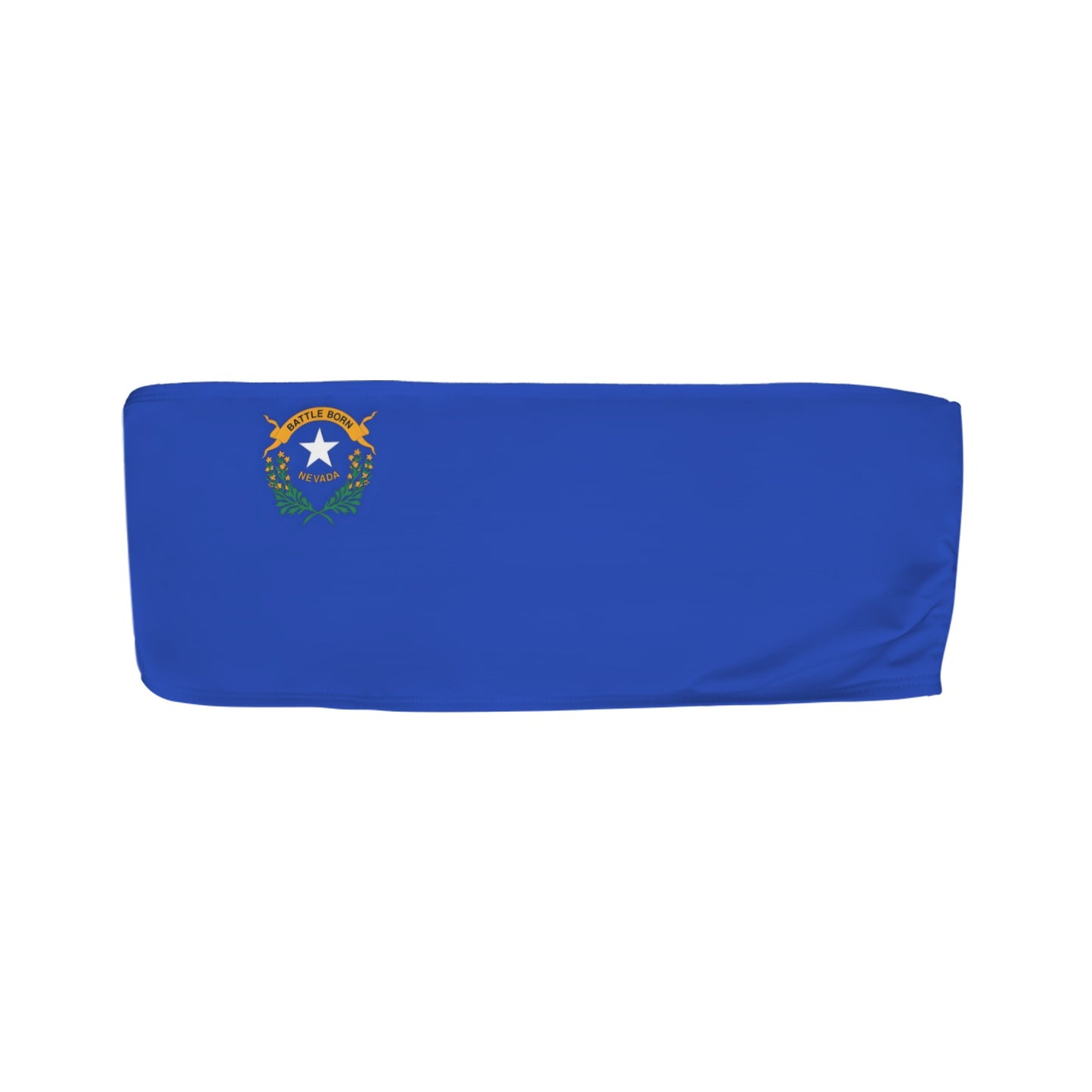 Nevada Flag Inspired Bandeau Tube Bikini Top