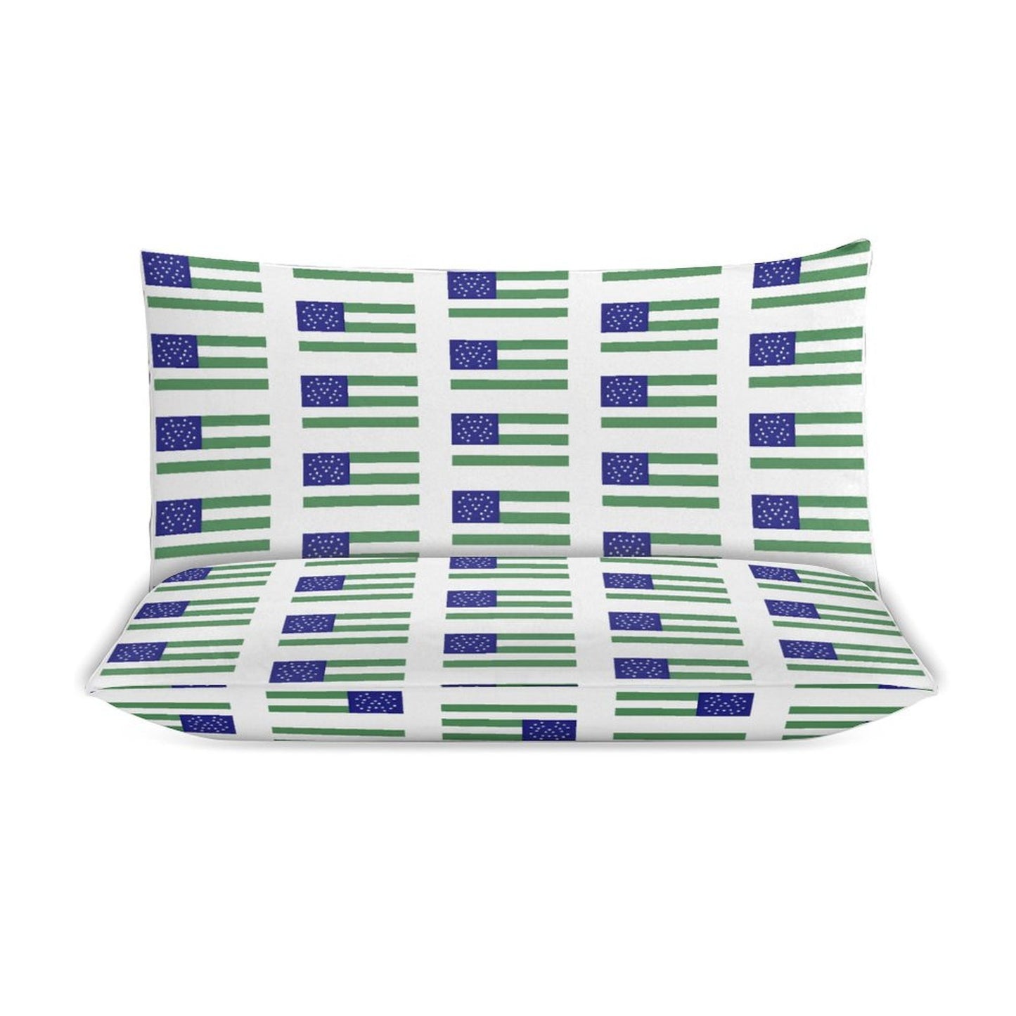 NYPD Flag Inspired 3-Piece Bedding Set (1 Duvet Cover + 2 Pillow Shams) – 102"×90"
