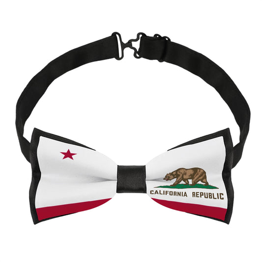 California Flag Inspired Bow Tie – Look Sharp, Show your Columbian Pride-2