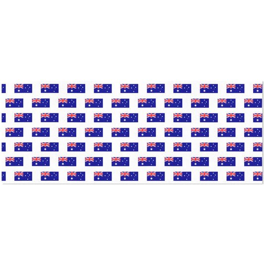 Australia Flag Inspired Custom Gift Wrapping Paper 58"x 22.5" (4 Rolls)