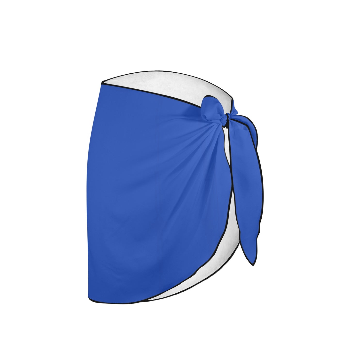 Blue wrap skirt with side tie from Luv My Flag.