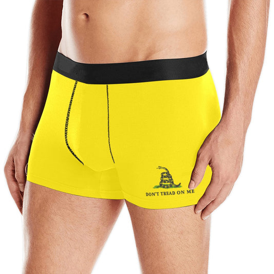 Gadsden Flag Inspired Mens Boxer Briefs Made in the USA