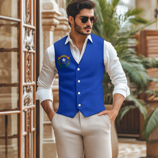 Nevada Flag Suit vest jacket