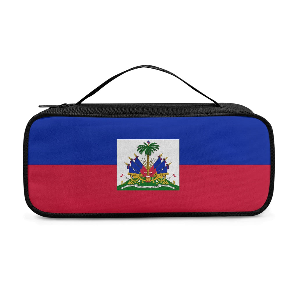 Haiti Flag Inspired Stethoscope Storage Bag