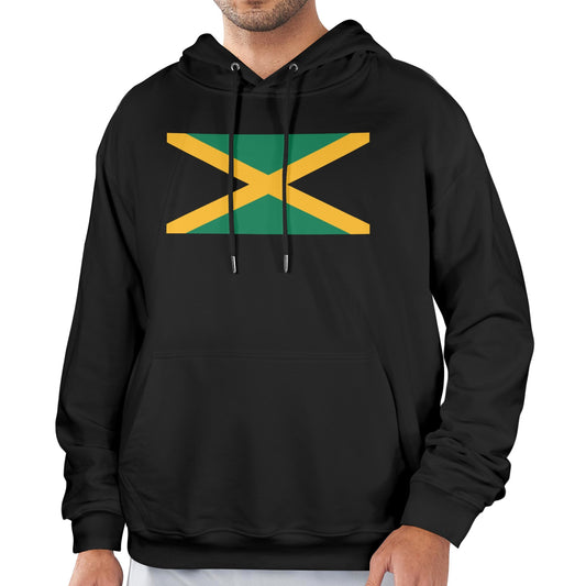 Jamaica Flag Inspired Men's Hoodie (Made in the USA)