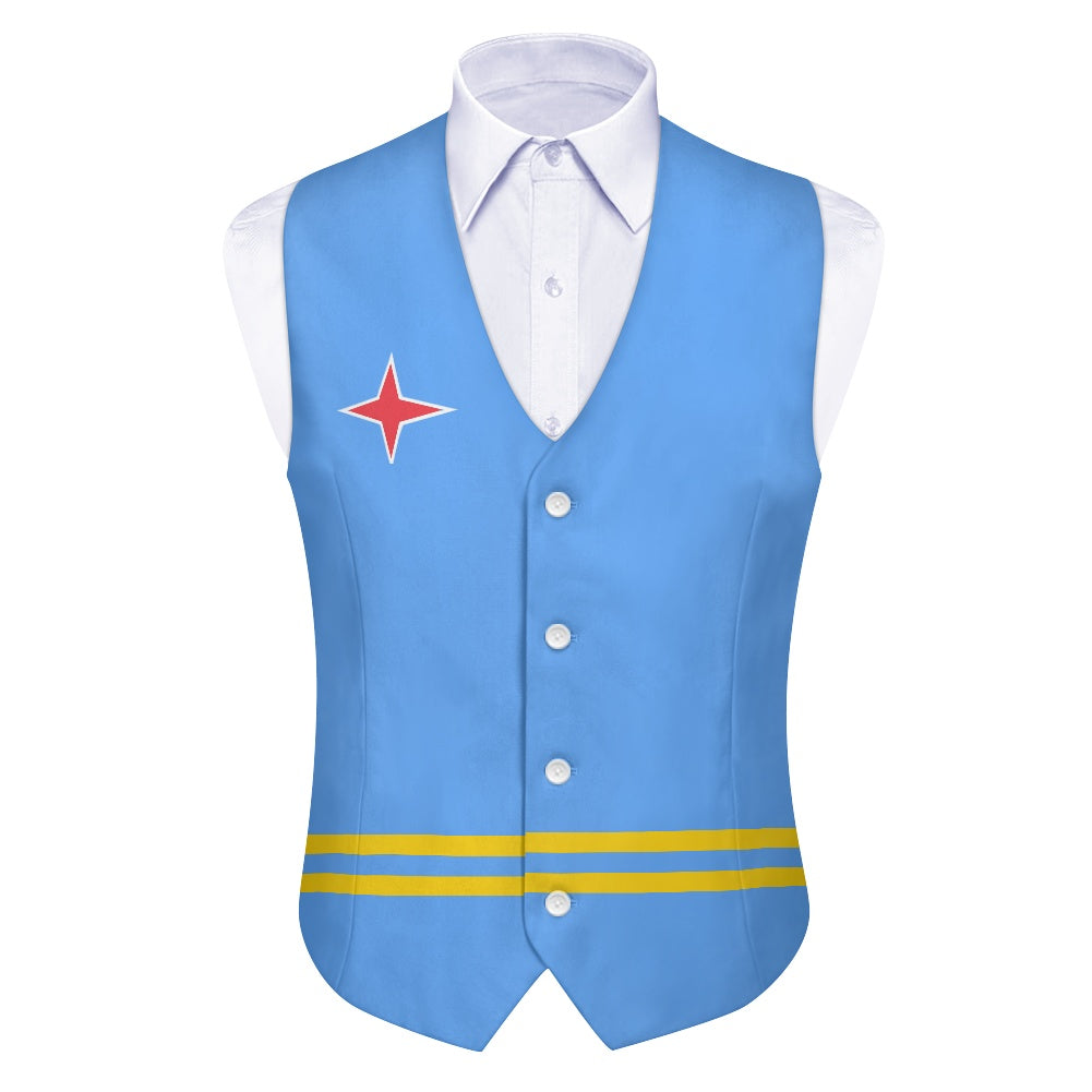 Aruba Flag Suit vest jacket